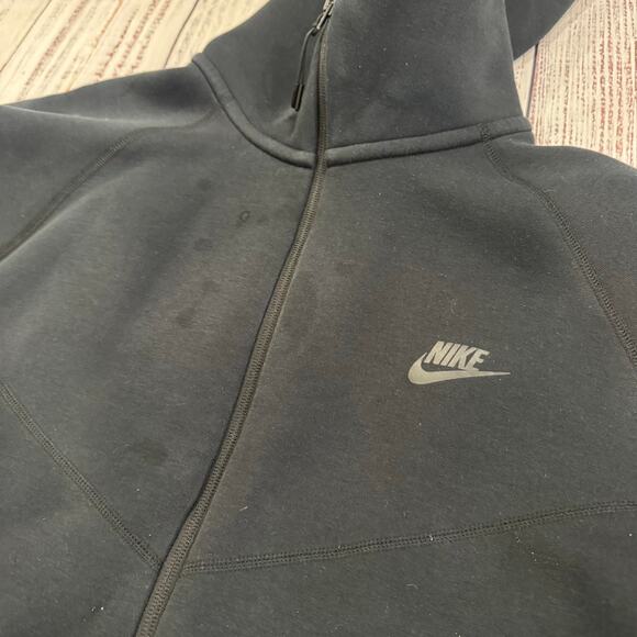 Nike Tech Fleece Windrunner Full Zip Hoodie FB7921-010 Men’s 2XL - Picture 3 of 9